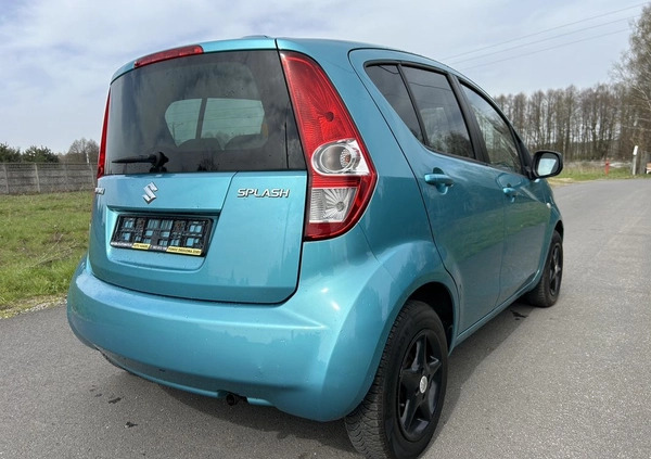 Suzuki Splash cena 13900 przebieg: 169879, rok produkcji 2008 z Żory małe 191